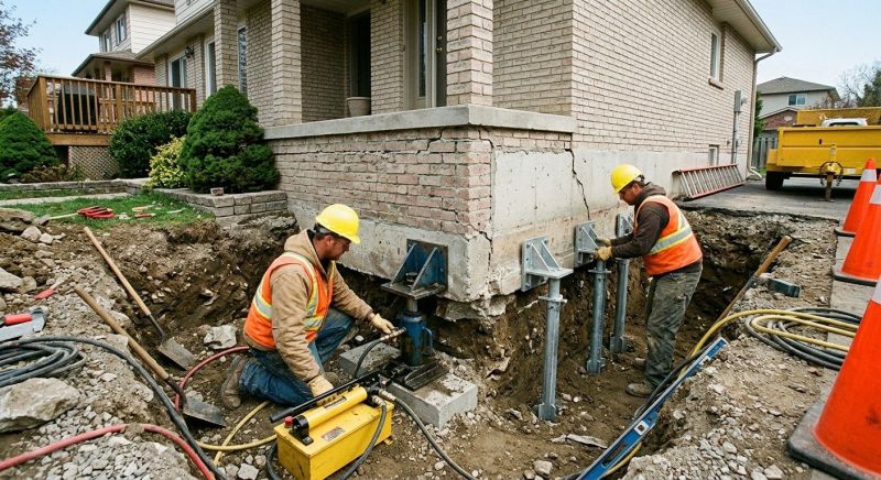 Structural Foundation Repair in Brighton, MI