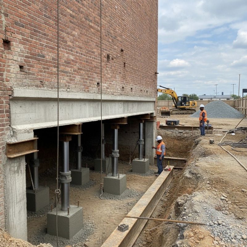 Structural Underpinning in Pinckney, MI